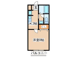 カトルセの物件間取画像